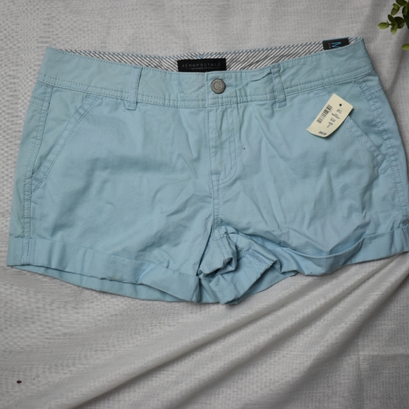 Aeropostale short light Blue color size 8 - Picture 1 of 3